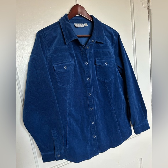 Joan Rivers Cotton Corduroy Shirt - Picture 16 of 17